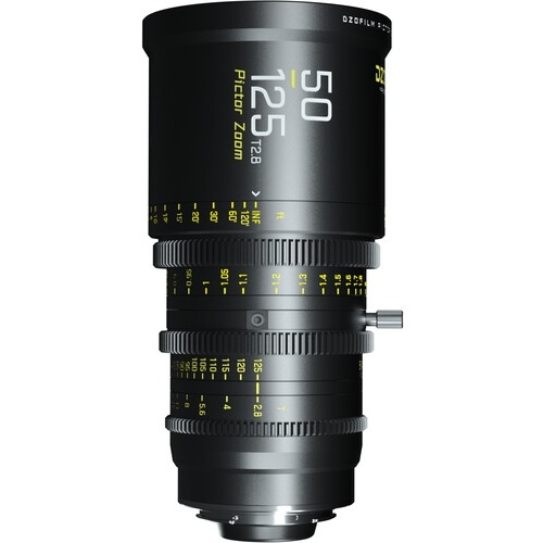 DZOFilm Pictor 50-125mm T2.8 Super35 Parfocal Zoom Lens (PL and EF Mounts, Black)