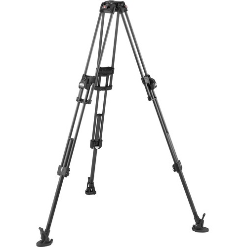 Manfrotto 645 FAST Twin Leg Video Tripod with Ultra L-Lock Mechanism (Carbon Fiber)