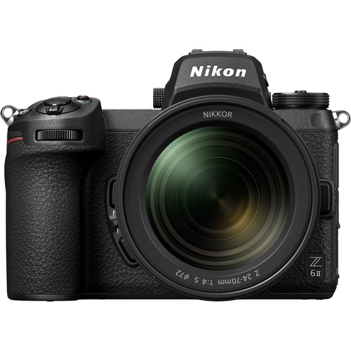 Nikon Z 6II Mirrorless Digital Camera with 24-70mm f/4 S Lens