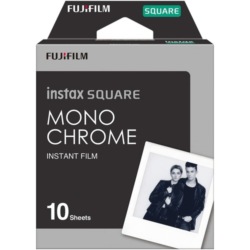 Fujifilm Instax Square Film 10 Pack (Monochrome)