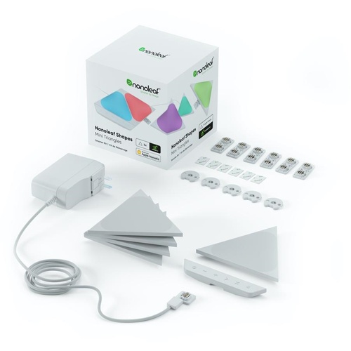 Nanoleaf Shapes Mini Triangles Starter Kit (5 Panels)