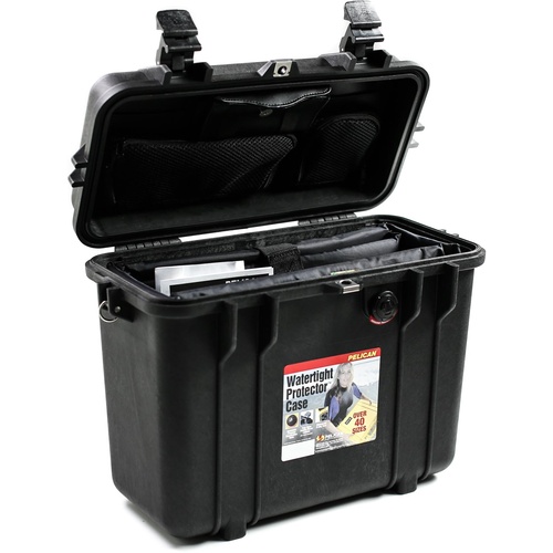 Pelican 1430 Top Loader Case (Black, With Office Dividers)