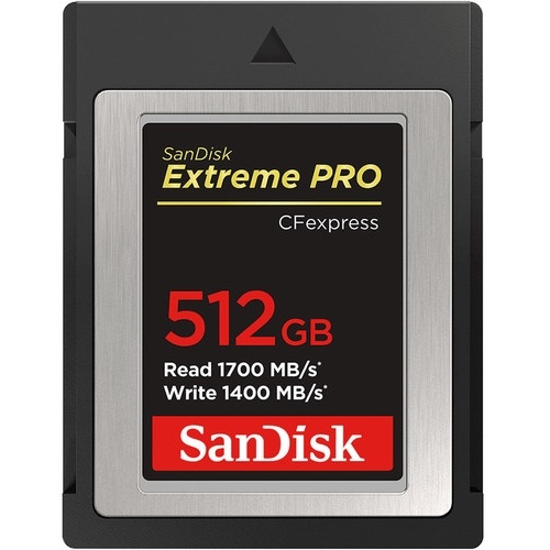 SanDisk 512GB Extreme PRO CFexpress Card Type B