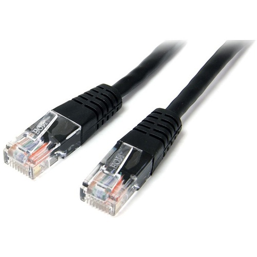 StarTech Cat5e Black Molded Cat5e Patch Cable (15m)