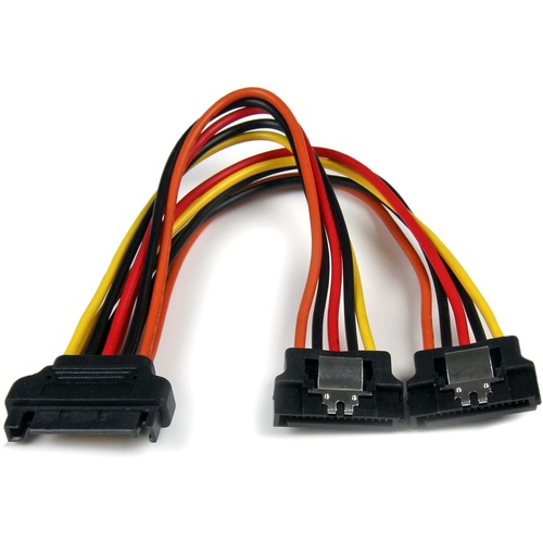 StarTech Latching SATA Power Y Splitter Cable (15.2cm)