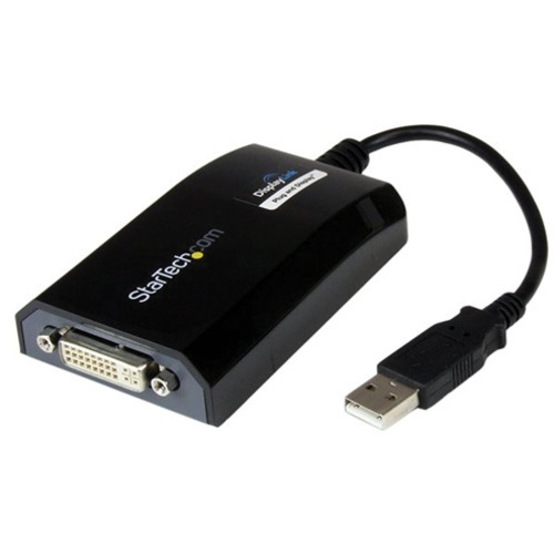 StarTech USB 2.0 Type-A Male to DVI-I Female Display Adapter