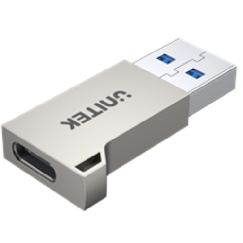 UNITEK USB3.1 Type-A Male to Type-C Female Adaptor (Silver)
