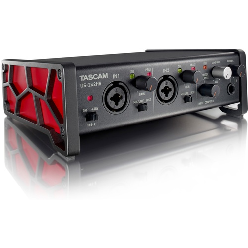 Tascam US-2X2HR 2In/2Out USB Audio/MIDI Interface