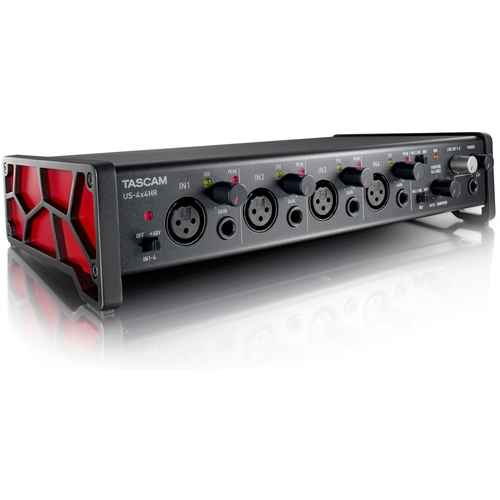 Tascam US-4X4HR 4In/4Out High-Resolution USB Audio/MIDI Interface