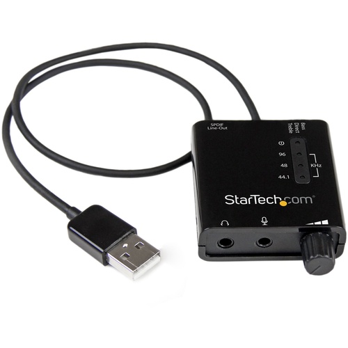 StarTech USB Sound Card Audio Adapter w/ SPDIF