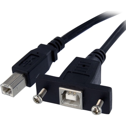 StarTech Panel Mount USB Cable B to B - F/M (0.9m)