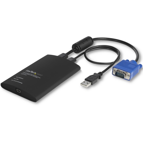 StarTech KVM Portable Crash Cart w/ File Transfer