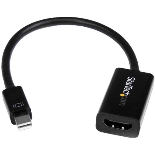 StarTech Mini DisplayPort 1.2 to HDMI 4K Audio/Video Converter (Black)