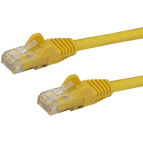 StarTech Snagless UTP Cat6 Patch Cable (Yellow, 1m)