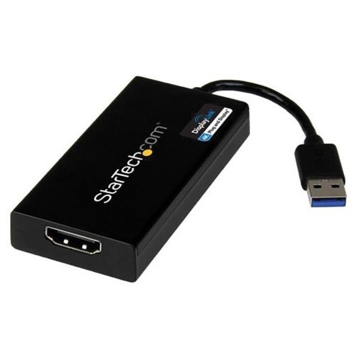StarTech USB 3.0 to 4K HDMI Adapter (Black)