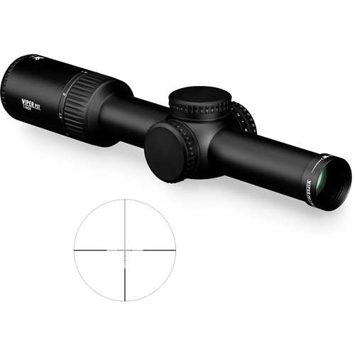 Vortex 1-6x24 Viper PST Gen II Riflescope (VMR-2 MRAD Illuminated Reticle, Matte Black)
