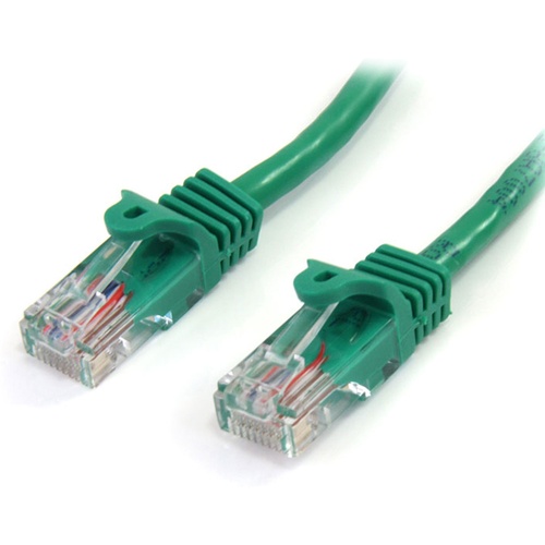 StarTech Snagless UTP Cat5e Patch Cable (Green, 3m)