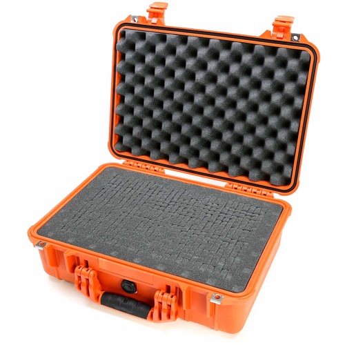 Pelican 1500 Case (Orange, With Foam)
