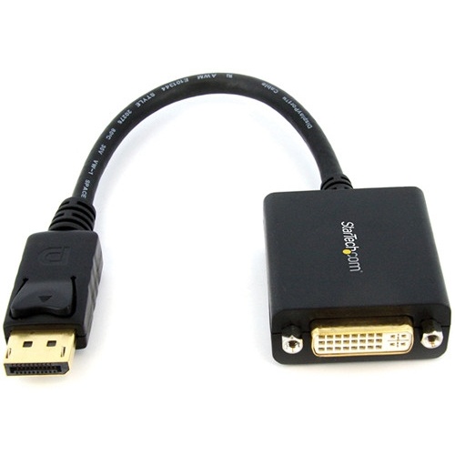 StarTech DisplayPort to DVI Video Adapter Converter (25.4cm, Black)