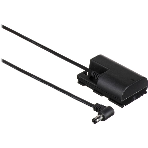 Tilta Canon LP-E6 Dummy Battery to 2.5mm DC Barrel Power Adapter