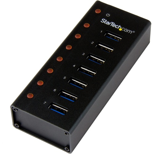 StarTech 7 Port USB 3.0 Hub - Desktop /Wall-Mount