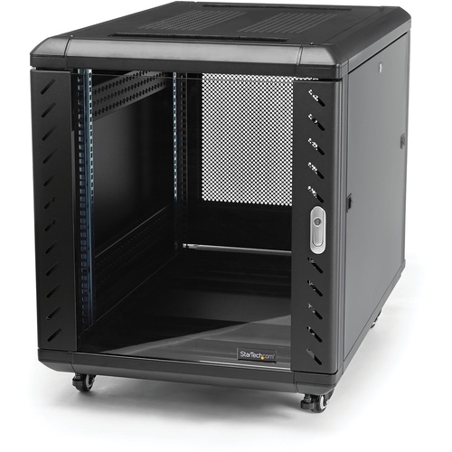 StarTech 12U 36in Knock-Down Server Rack Cabinet