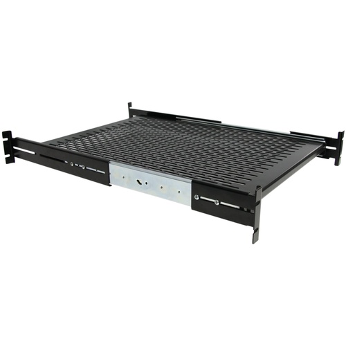 StarTech 2U Sliding Vented Rack Mount Shelf
