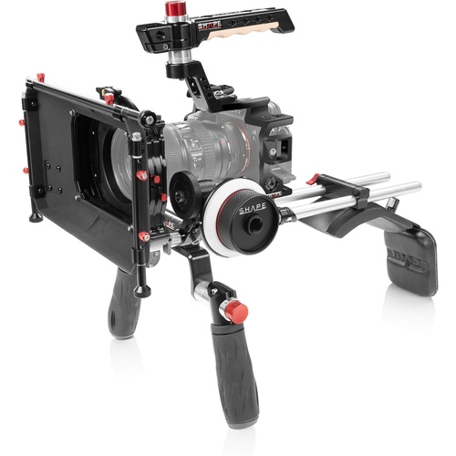 SHAPE Shoulder Mount Kit with Matte Box and Follow Focus for Sony a7S III