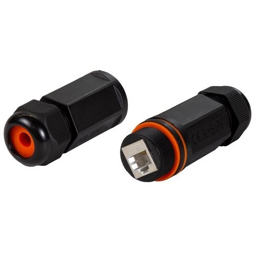 DYNAMIX Cat6/6A Waterproof In-line Connector Coupler