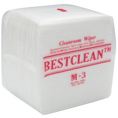 DYNAMIX Cleanroom Wipes, 250mm x 250mm - 100 Pack