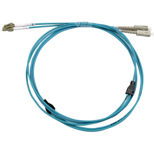 DYNAMIX Multimode LC/LC OM3 Duplex Armoured Fibre Patch Lead (5m)
