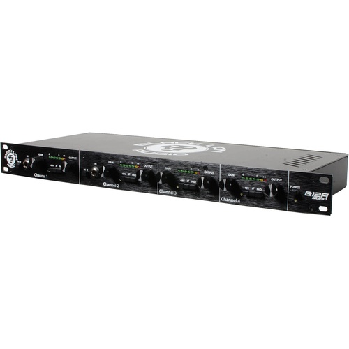 Black Lion Audio B12A Quad 4-Channel Preamp with Mic and DI Inputs