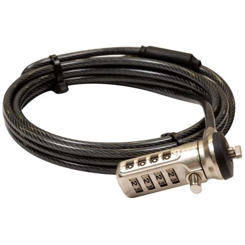 DYNAMIX Locking Security Cable for use with Kensington Security Slot (2m)