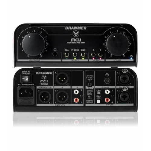 Drawmer MC1.1 Monitor/Headphone Pre-Amp