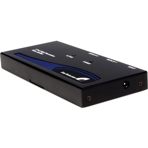 StarTech 2-Port High Resolution VGA Splitter (350 MHz, Black)