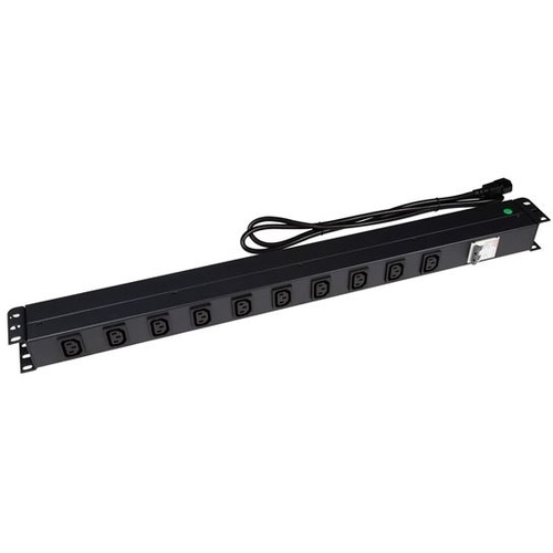 DYNAMIX 10 Outlet Vertical Power Rail (10A IEC C13)