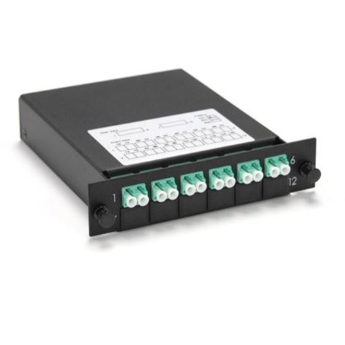 DYNAMIX MPO OM3/4 6 Port LC Duplex Multimode 12 Fibre Cassette