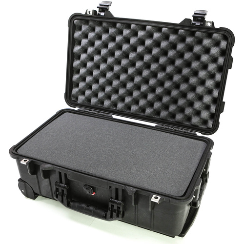 Pelican 1510 Carry-On Case with Foam Set (Black)