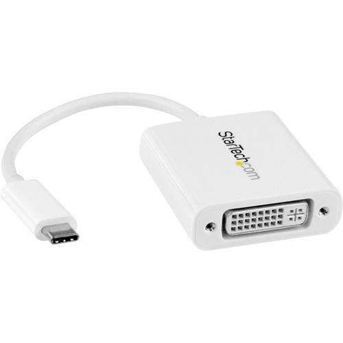 StarTech USB-C to DVI Adapter (White)