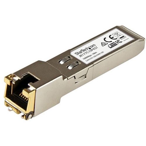 StarTech Gigabit RJ45 Copper SFP Transceiver Module - HP J8177C Compatible