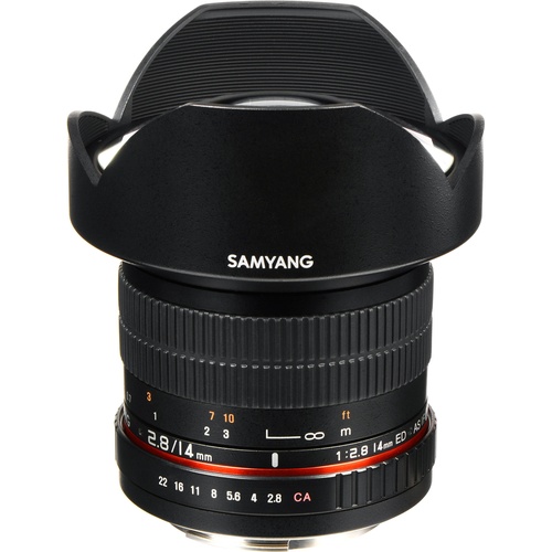 Samyang 14mm f/2.8 MK2 ED AS IF UMC Lens for Canon EF-M