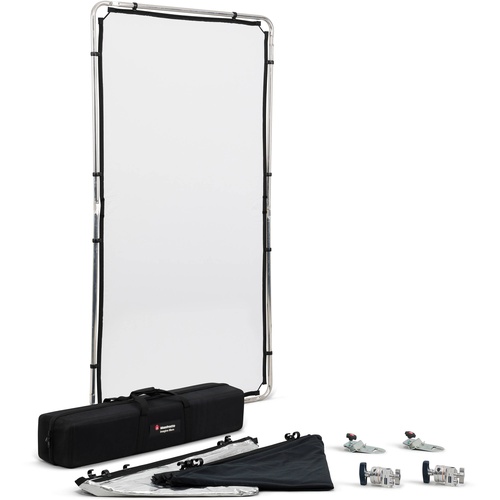 Manfrotto Medium Pro Scrim All-in-One Kit (3.6 x 6.5' / 1.1 x 2.1m)