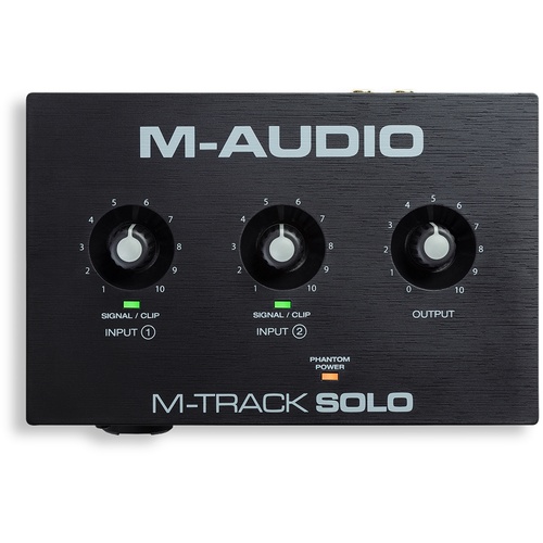M-Audio M-Track Solo 48-KHz 2-Channel USB Audio Interface