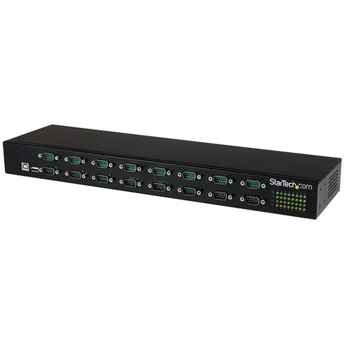 StarTech USB to 16-Port RS-232 Serial Adapter Hub