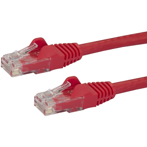 StarTech Snagless UTP Cat6 Patch Cable (Red, 10m)