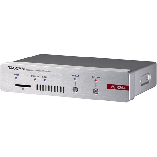 Tascam VSR-264 Stand-Alone Full HD Video Encoder/Decoder for Live Streaming (HDMI)