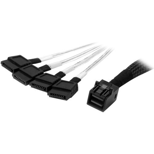StarTech Internal Mini-SAS SFF-8643 to 4x SATA Cable (1m)