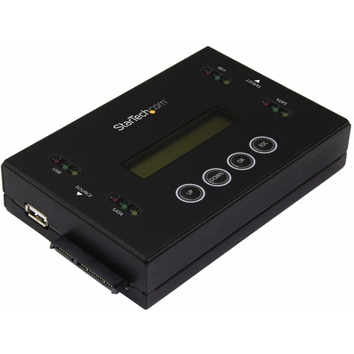 StarTech Drive Duplicator and Eraser for USB Flash Drives and 2.5 / 3.5" SATA Drives