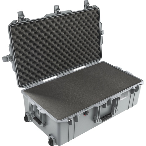 Pelican 1615 Air Case (Silver, With Foam)