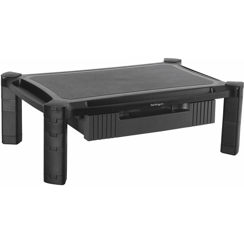 StarTech Monitor Riser with Drawer - Height Adjustable - Large